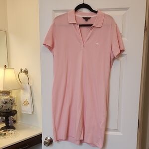 Brooks Brothers Pale Pink Polo Dress